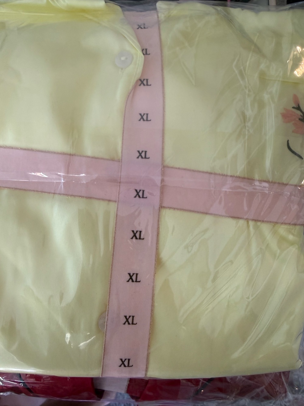 Victoria's Secret Pink Size-Label Ribbon Trim